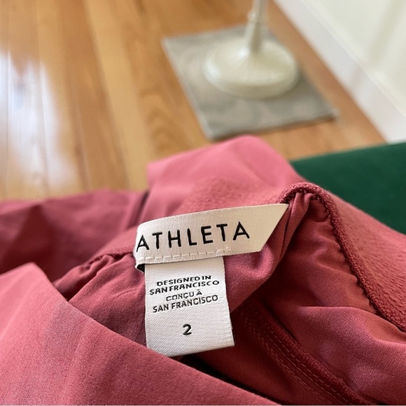 ATHLETA Brooklyn Heights Pink Rose Blush High Rise Jogger Pants 533443 EUC Sz 2 - Picture 9 of 12